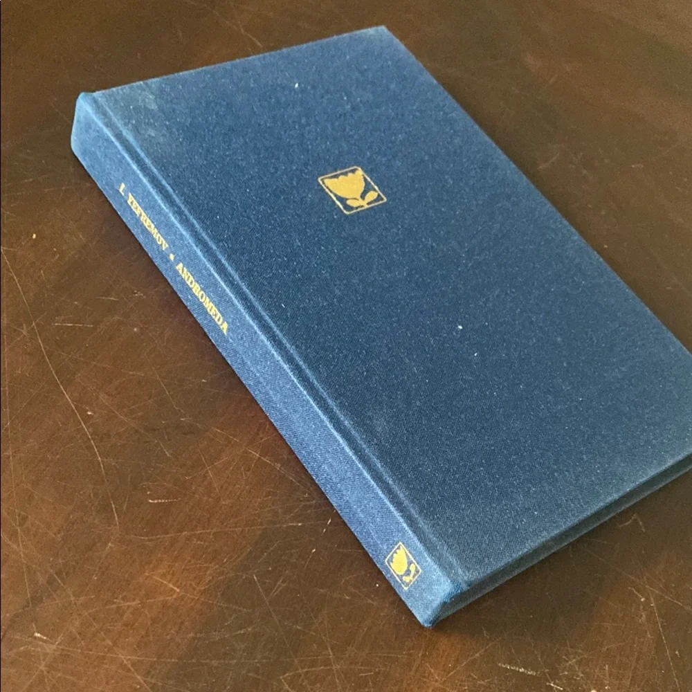 Andromeda a Blue Decorative Coffee Table Book - By Yefremov